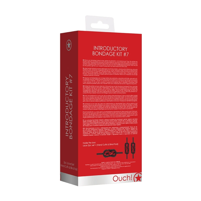 INTRODUCTORY BONDAGE KIT #7 - RED