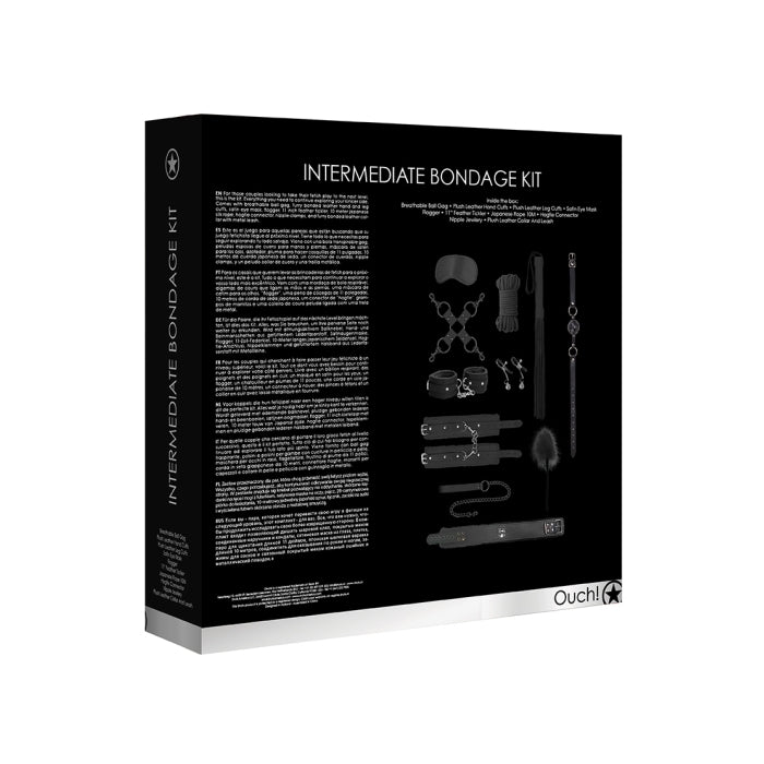 INTERMEDIATE BONDAGE KIT - BLACK