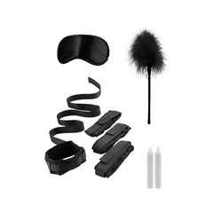BED BINDINGS RESTRAINT KIT - BLACK