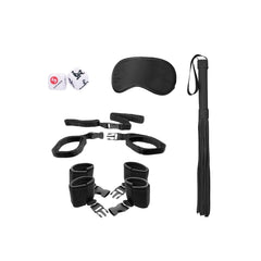 BED POST BINDINGS RESTRAING KIT - BLACK