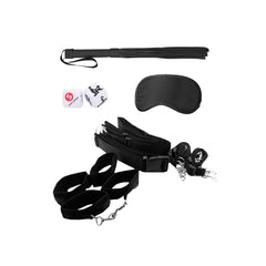 BONDAGE BELT RESTRAINT SYSTEM - BLACK