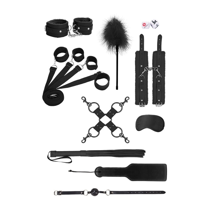 SUPREME BED BINDINGS RESTRAINT KIT - BLACK