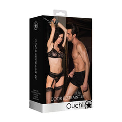DOOR RESTRAINT SET - BLACK