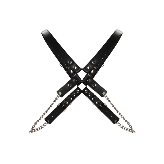 MEN'S CHAIN HARNESS - ONE SIZE - BLACK