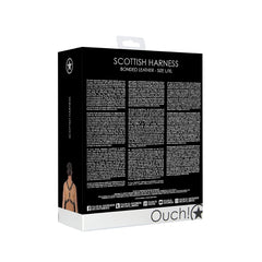 SCOTTISH HARNESS - L/XL - BLACK