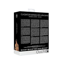 GLADIATOR HARNESS - ONE SIZE - BLACK