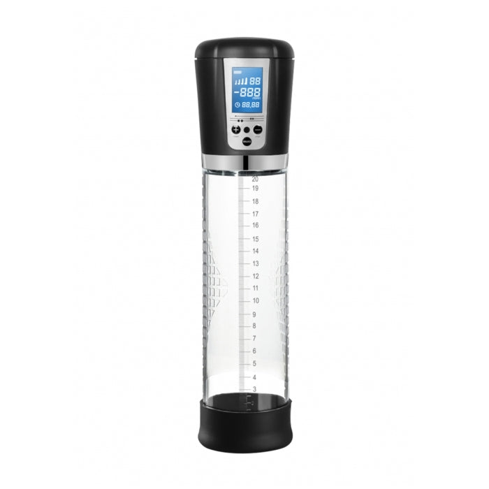 PREMIUM RECHARGEABLE AUTOMATIC LCD PUMP - TRANSPARENT