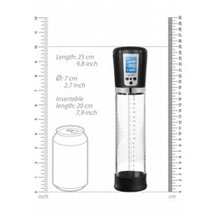 PREMIUM RECHARGEABLE AUTOMATIC LCD PUMP - TRANSPARENT