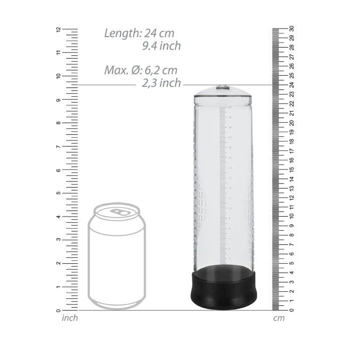 EXTREME POWER RECHARGEABLE AUTO PUMP - TRANSPARENT