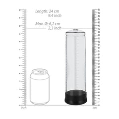 EXTREME POWER RECHARGEABLE AUTO PUMP - TRANSPARENT