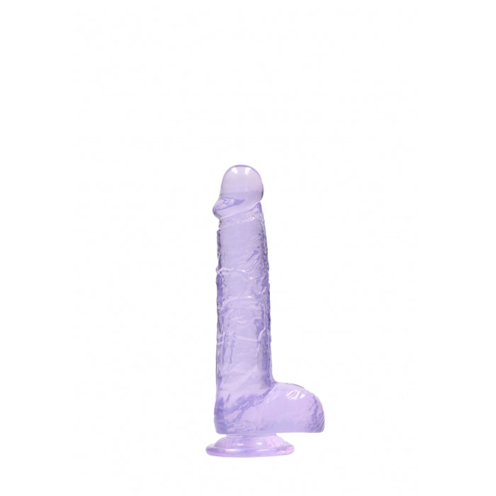 REALISTIC DILDO WITH BALLS 6IN / 15 CM