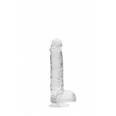 REALISTIC DILDO WITH BALLS 6IN / 15 CM