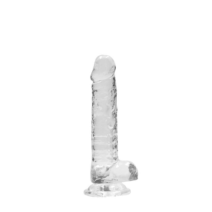 REALISTIC DILDO WITH BALLS 7IN / 17 CM