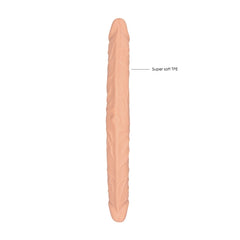 DOUBLE DONG 14IN / 36 CM - FLESH