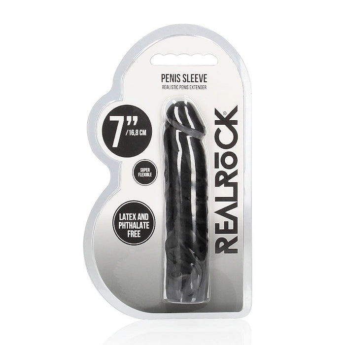 PENIS EXTENDER 7" 17,5 CM BLACK