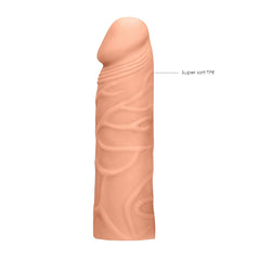 REALISTIC PENIS SLEEVE 7" / 17 CM VANILLA