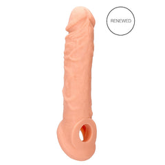 REALISTIC PENIS SLEEVE 8" / 20 CM VANILLA