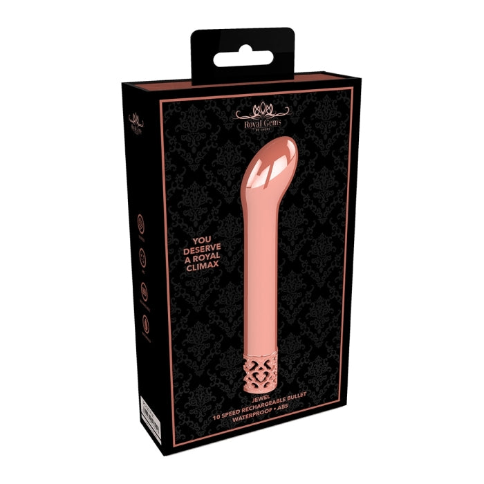 JEWEL - RECHARGEABLE ABS BULLET - ROSE GOLD
