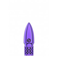 GLITTER - RECHARGEABLE ABS BULLET - PURPLE