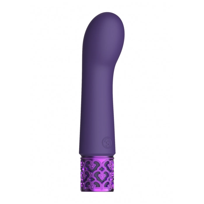 BIJOU - RECHARGEABLE SILICONE BULLET - PURPLE