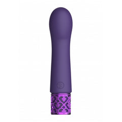 BIJOU - RECHARGEABLE SILICONE BULLET - PURPLE
