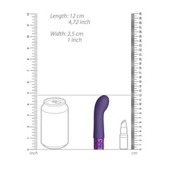 BIJOU - RECHARGEABLE SILICONE BULLET - PURPLE