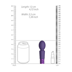BRILLIANT - RECHARGEABLE SILICONE BULLET - PURPLE