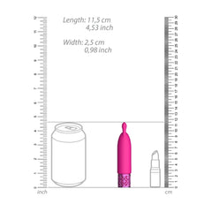 TWINKLE - RECHARGEABLE SILICONE BULLET - PINK