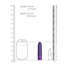 IMPERIAL - RECHARGEABLE SILICONE BULLET - PURPLE