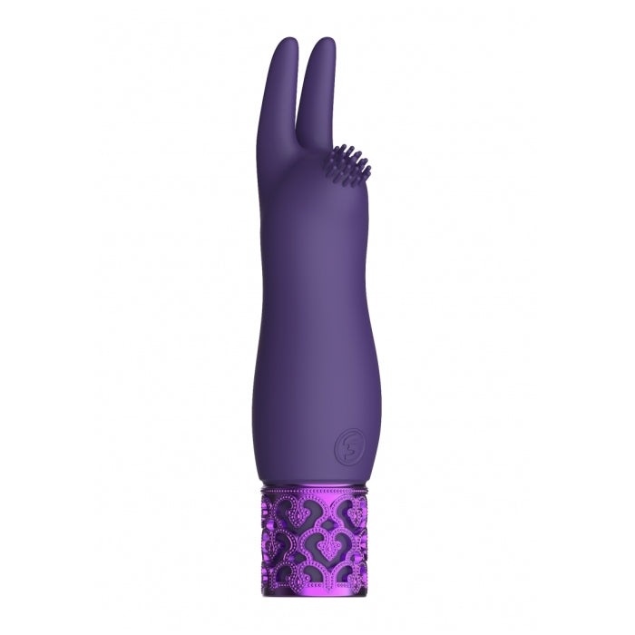 ELEGANCE - RECHARGEABLE SILICONE BULLET - PURPLE