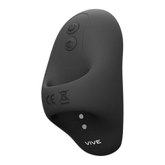 HANA - PULSE WAVE FINGER VIBRATOR - BLACK