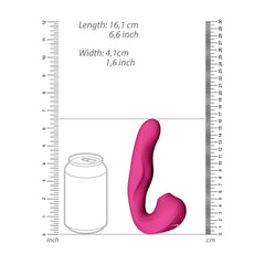 ZAKI AIR WAVE & PULSE WAVE & GSPOT VIBR - PINK