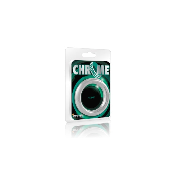 CHROME DONUT COCK RING - 1.75IN