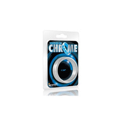 WIDE CHROME COCK RING - 1.75 (SI-95025)