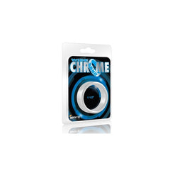 WIDE CHROME COCK RING - 1.50 (SI-95026)