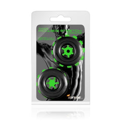 THICK POWER STRECH DONUTS 2 PACK BLACK