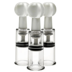 MAX TWIST CLIT AND NIPPLE TRIPLE SUCKER SET - CLEAR