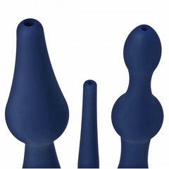 CS UNIVERSAL 3 PIECE SILICONE ENEMA ATTACHMENT SET