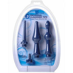 CS UNIVERSAL 3 PIECE SILICONE ENEMA ATTACHMENT SET