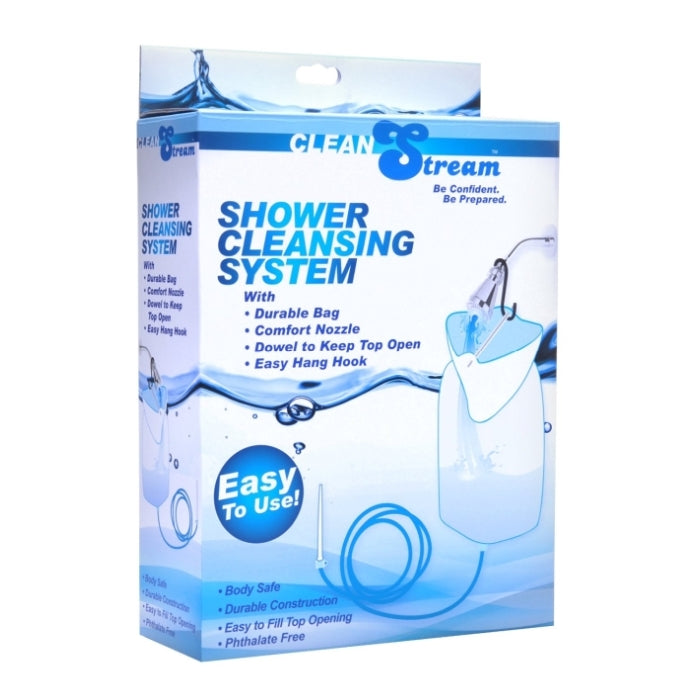 CLEANSTREAM SILICONE SHOWER CLEANSING SYSTEM