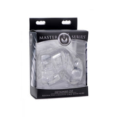 MS DETAINED 2.0 RESTRICTIVE CHASTITY CAGE WITH NUBS