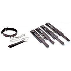FR HEARTACHE 5 PC HEART ACCENTED BONDAGE SET