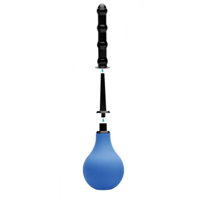 PREMIUM ONE-WAY VALVE ANAL DOUCHE SET
