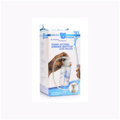 PUMP ACTION ENEMA BOTTLE WITH NOZZLE
