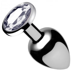 BS CLEAR GEM SMALL ANAL PLUG - CLEAR