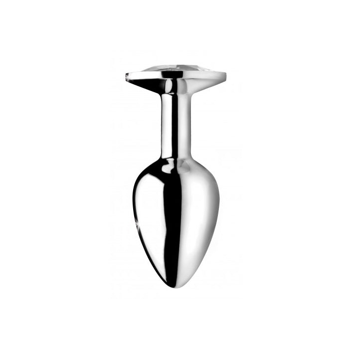 BS CLEAR GEM SMALL ANAL PLUG - CLEAR