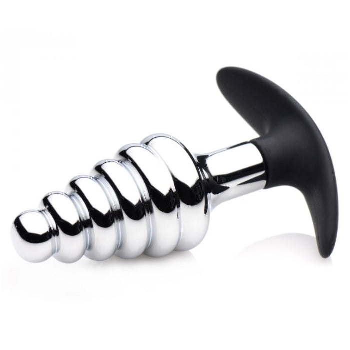 DARK HIVE METAL & SILICONE ANAL PLUG