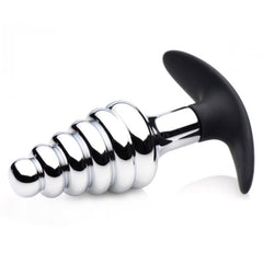 DARK HIVE METAL & SILICONE ANAL PLUG