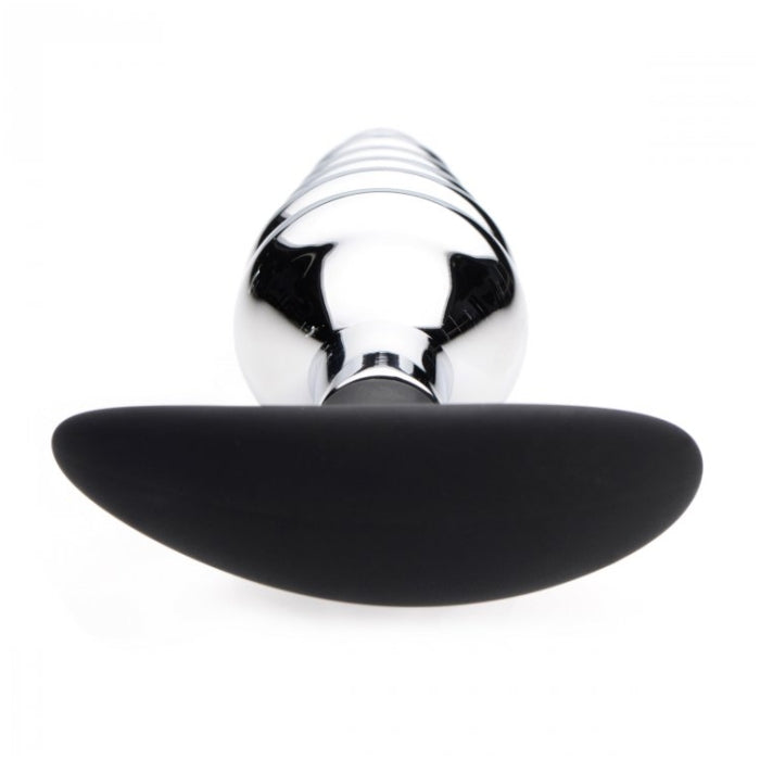 DARK HIVE METAL & SILICONE ANAL PLUG