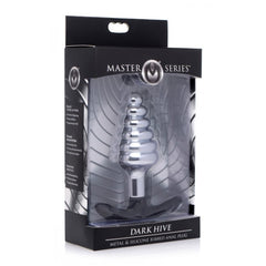DARK HIVE METAL & SILICONE ANAL PLUG